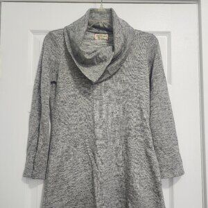 MAX Studio heather gray leisure shift dress, size XS
